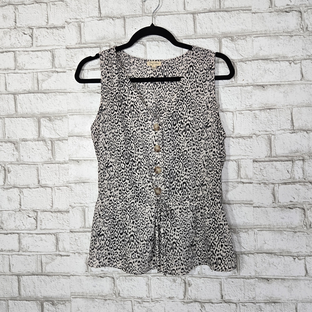 Lily White cute printed tank